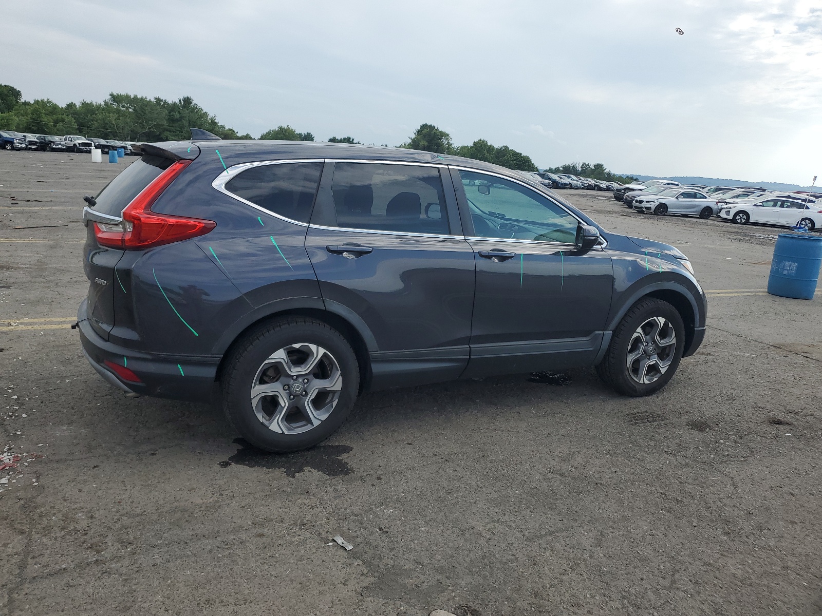 2018 Honda Cr-V Ex vin: 7FARW2H53JE072111