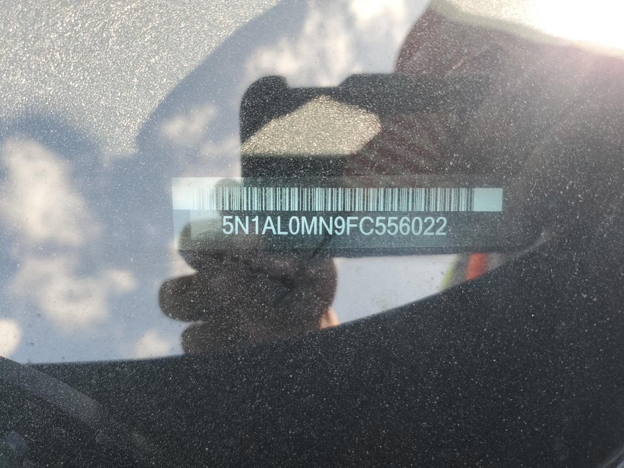 2015 Infiniti Qx60 VIN: 5N1AL0MN9FC556022 Lot: 65152584