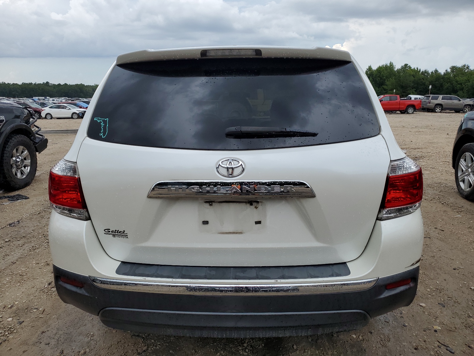 2012 Toyota Highlander Base vin: 5TDZA3EHXCS027776