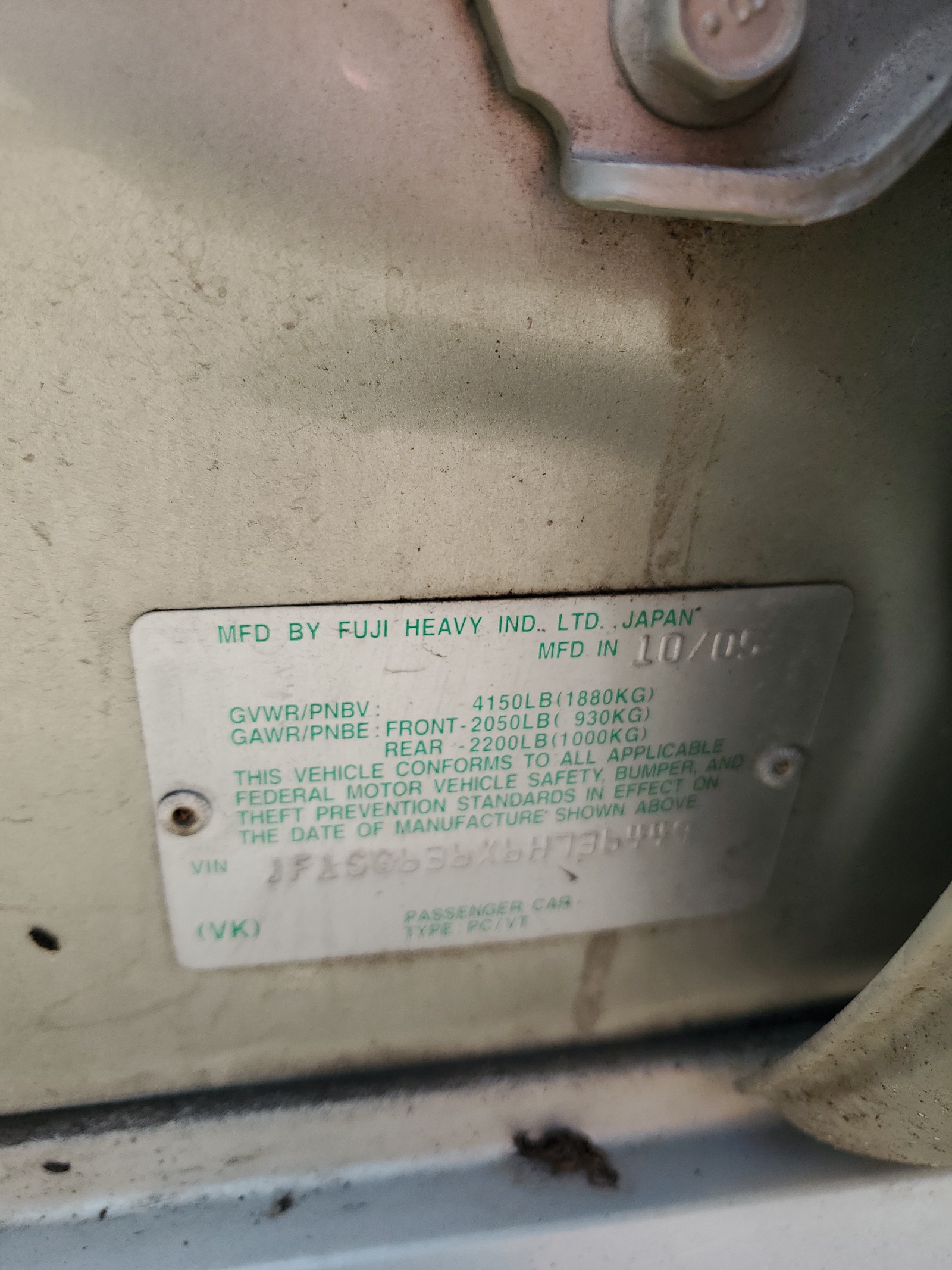 JF1SG636X6H736449 2006 Subaru Forester 2.5X