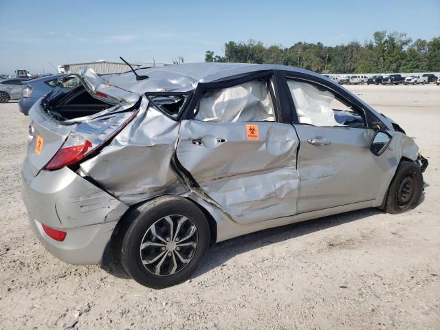  HYUNDAI ACCENT 2013 Сріблястий