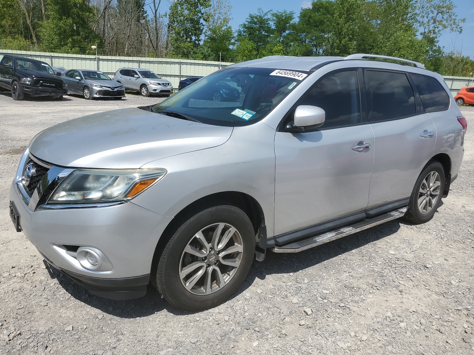 2013 Nissan Pathfinder S vin: 5N1AR2MN9DC659691