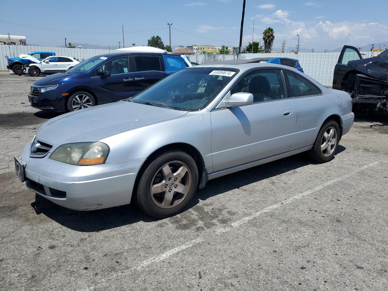 2003 Acura 3.2Cl VIN: 19UYA42443A003619 Lot: 63089674