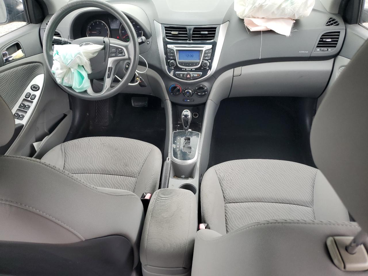 2013 Hyundai Accent Gls VIN: KMHCU4AE2DU336455 Lot: 63450034