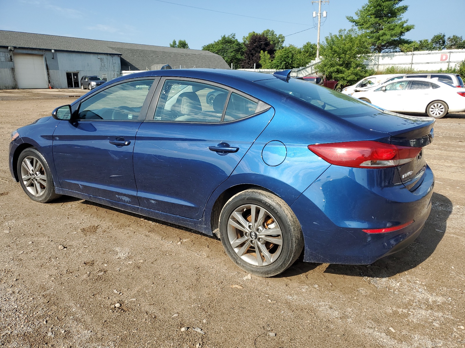 2018 Hyundai Elantra Sel vin: 5NPD84LF4JH317527