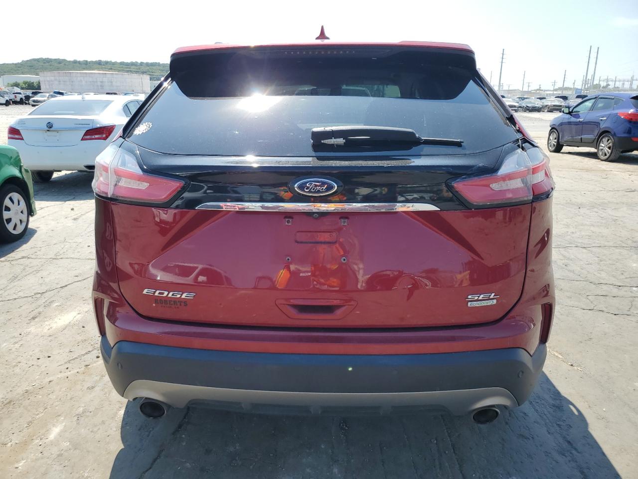 2019 Ford Edge Sel VIN: 2FMPK3J90KBB87664 Lot: 64001514