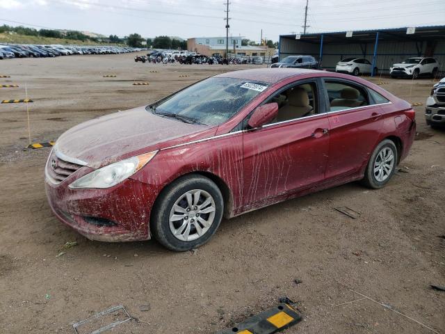  HYUNDAI SONATA 2013 Czerwony