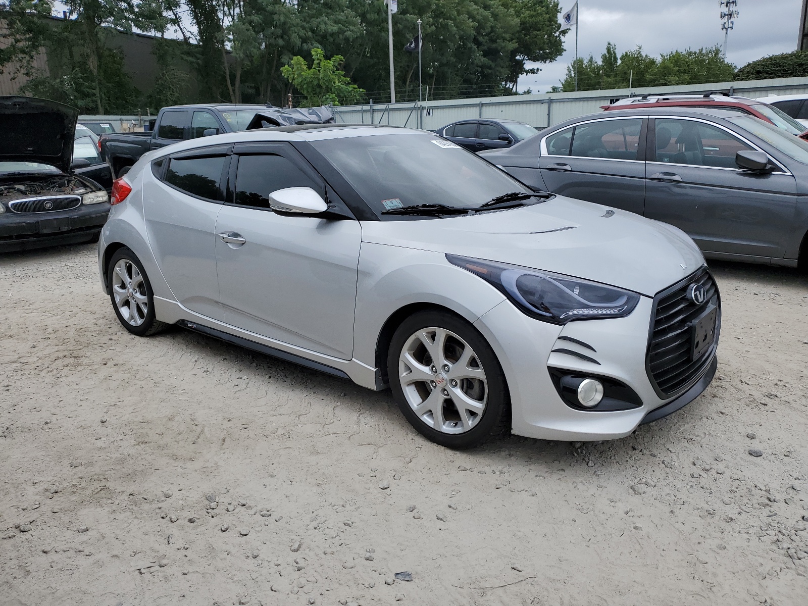 2014 Hyundai Veloster Turbo vin: KMHTC6AE3EU191278