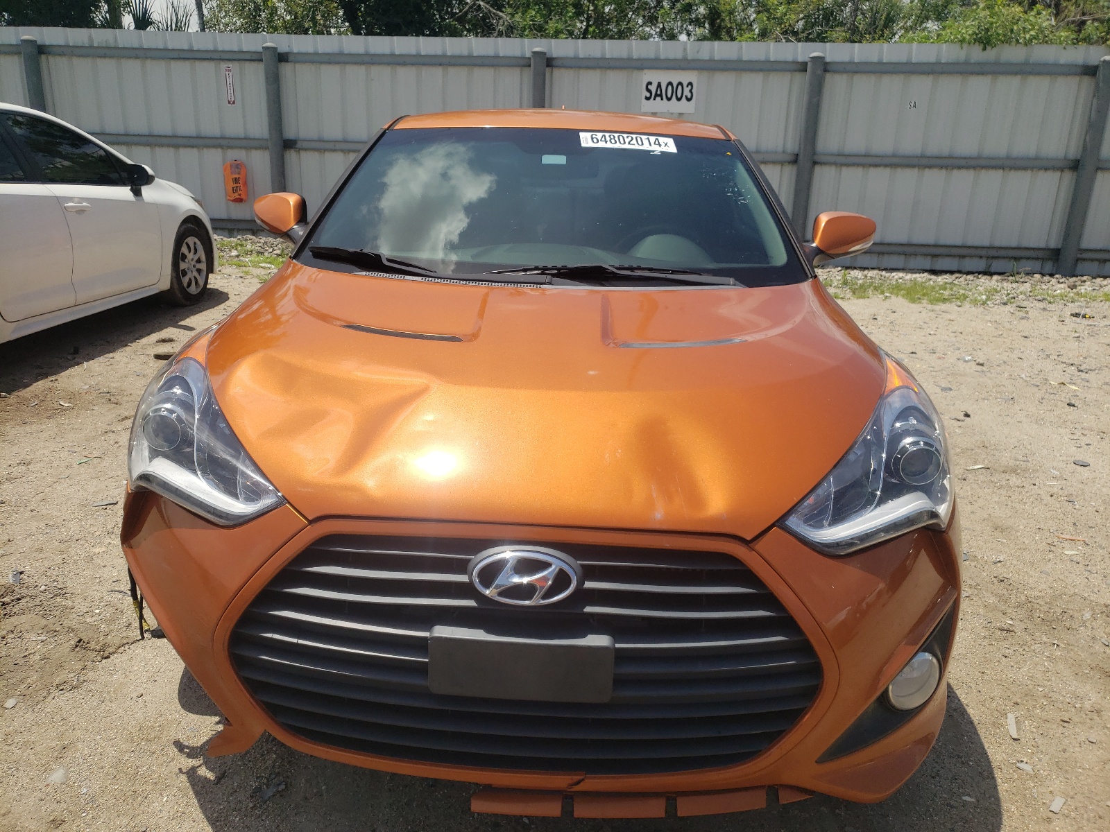 2013 Hyundai Veloster Turbo vin: KMHTC6AE7DU158556