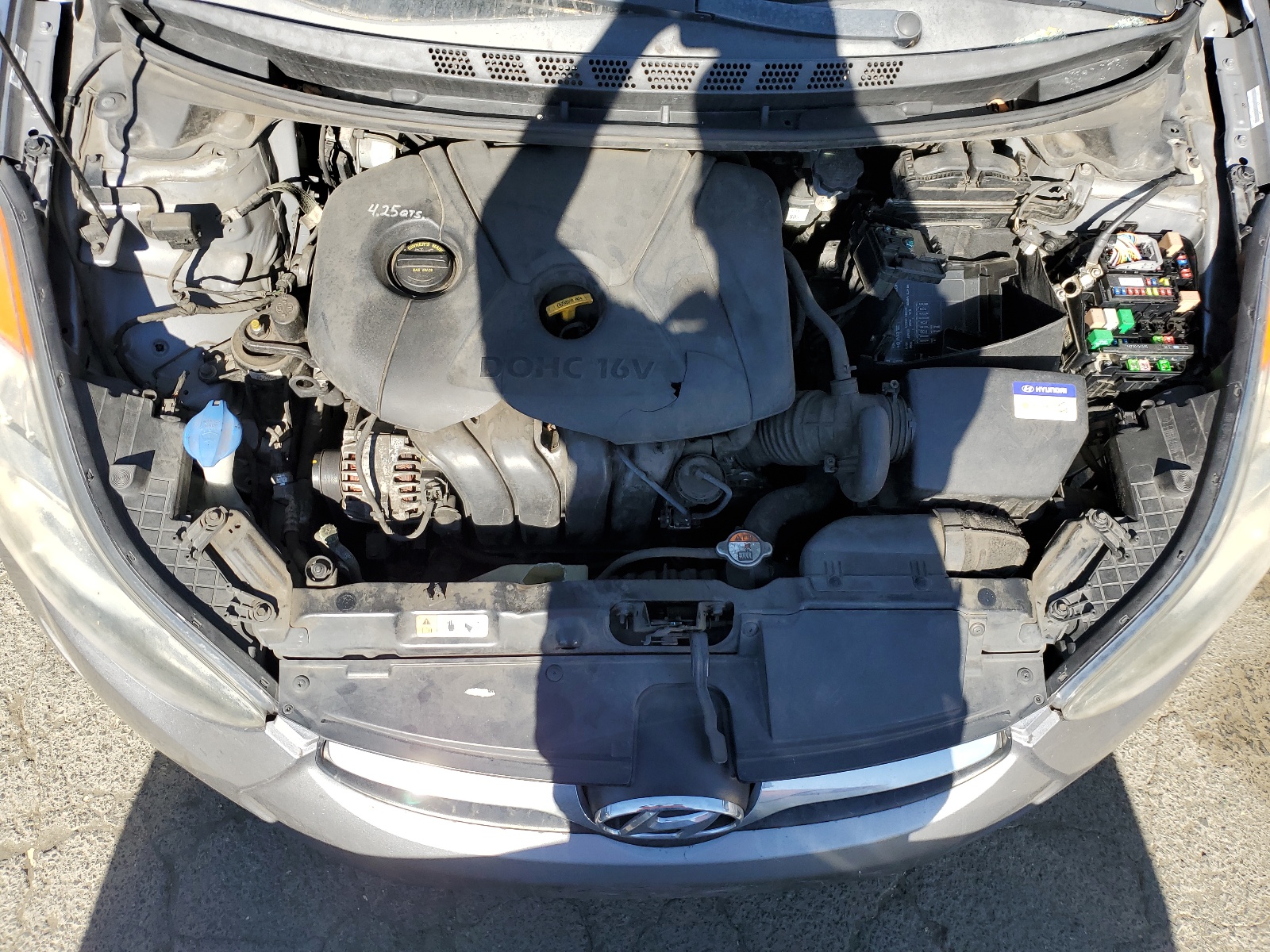 KMHDH4AE1DU996785 2013 Hyundai Elantra Gls