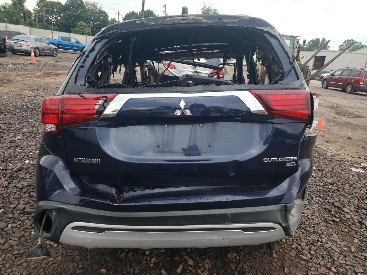 2019 Mitsubishi Outlander Se VIN: JA4AD3A33KZ038267 Lot: 62739554