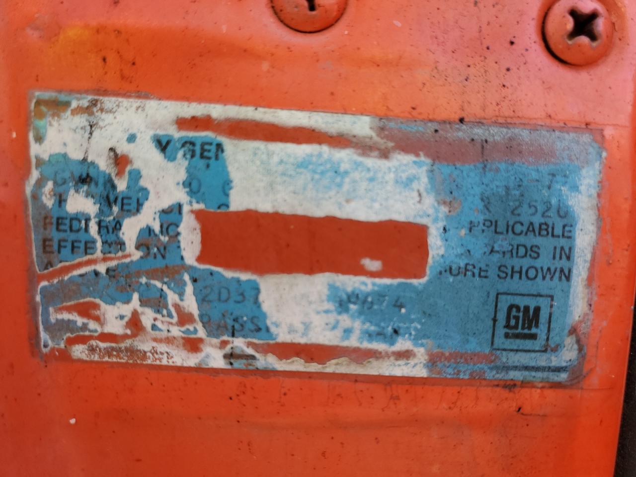 1972 Pontiac Lemans Gto VIN: 2D37N2A169674 Lot: 64078524