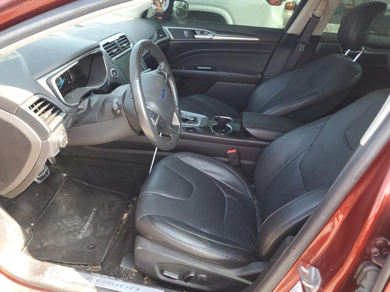 2014 Ford Fusion Titanium Hev VIN: 3FA6P0RU5ER192296 Lot: 61705444