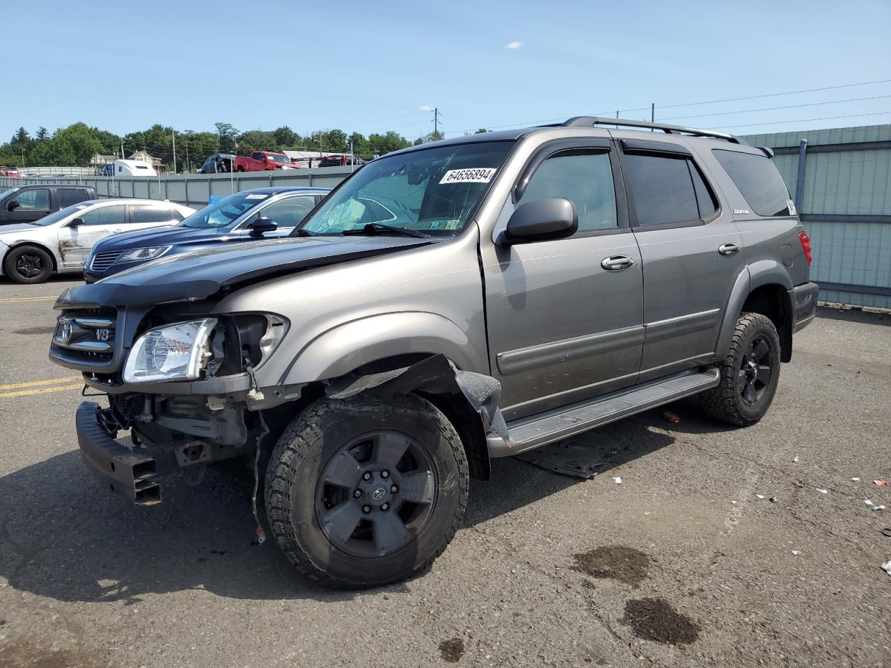 2004 Toyota Sequoia Limited VIN: 5TDBT48A54S220726 Lot: 64656894