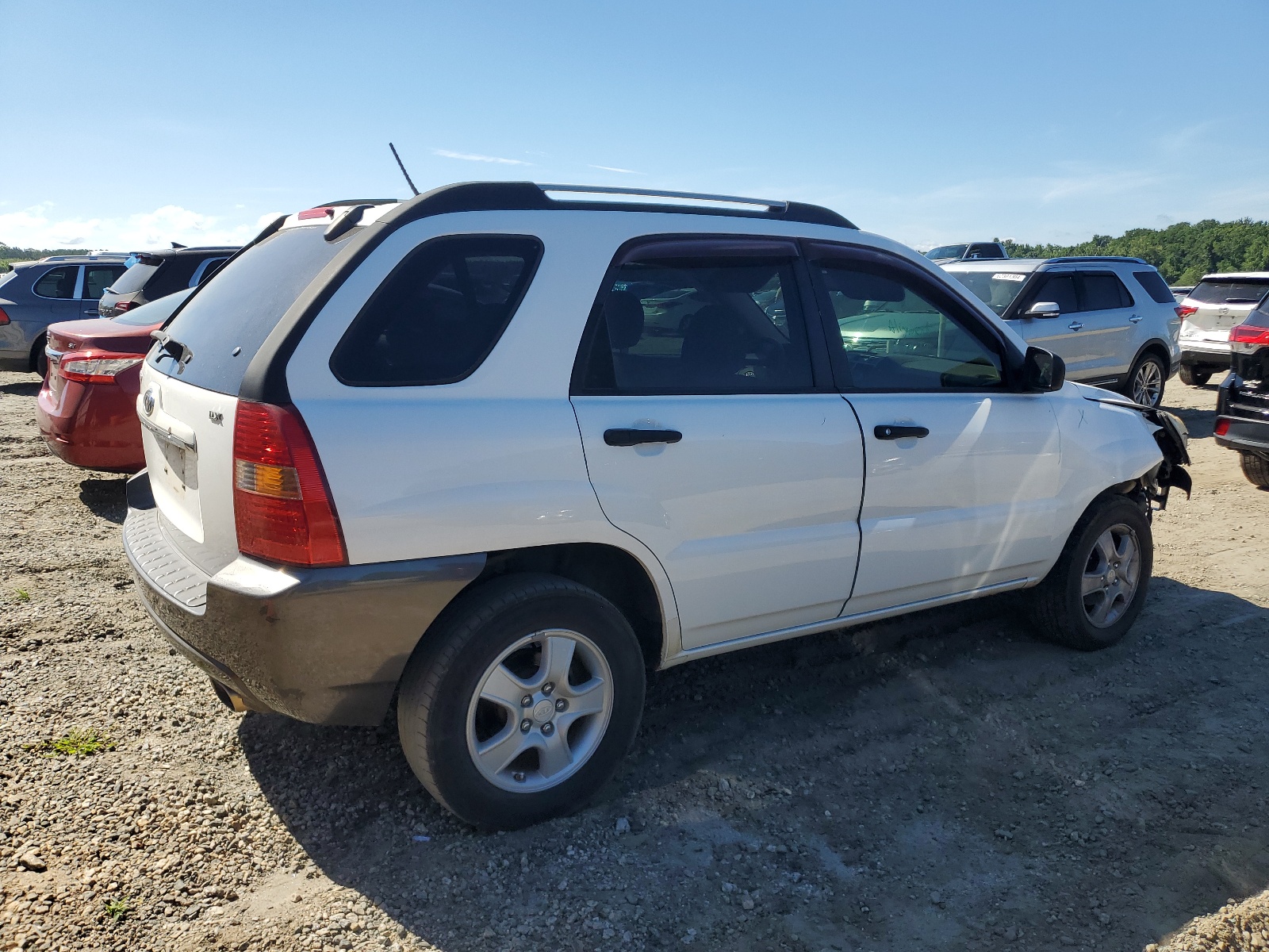 KNDJF724X87468784 2008 Kia Sportage Lx