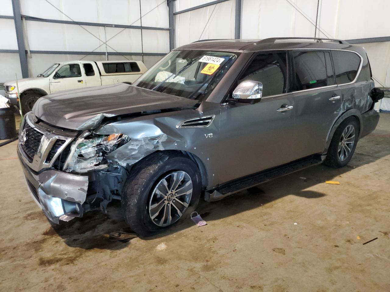 2018 Nissan Armada Sv VIN: JN8AY2NC9J9554604 Lot: 61961424