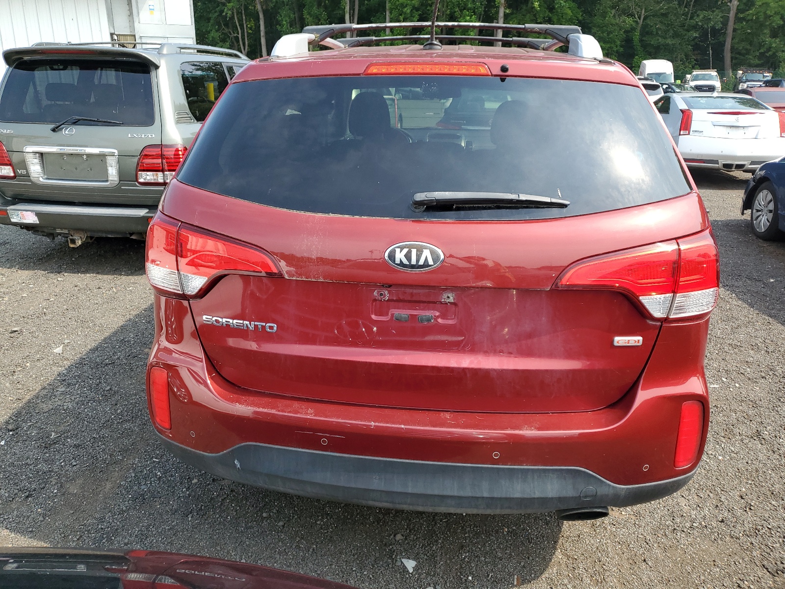 2014 Kia Sorento Lx vin: 5XYKTDA70EG450445