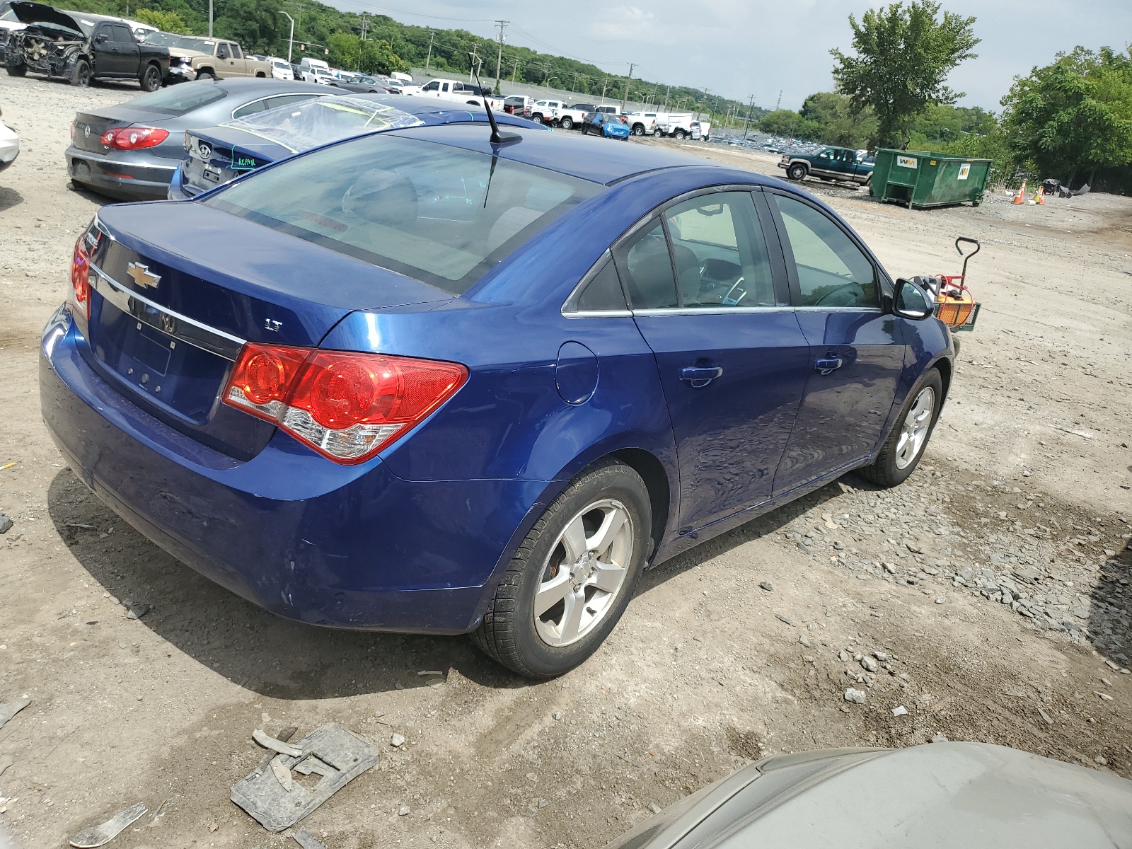 2013 Chevrolet Cruze Lt vin: 1G1PC5SB0D7103944