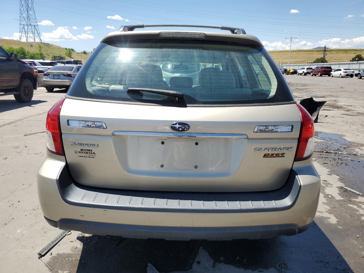 2008 Subaru Outback 2.5I VIN: 4S4BP61C987332081 Lot: 62504304