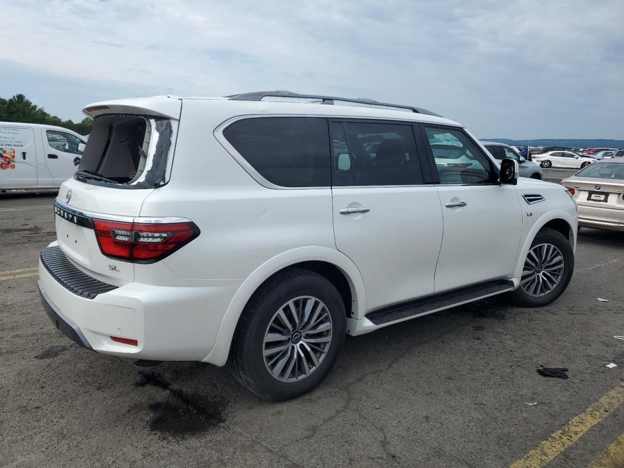2021 Nissan Armada Sl VIN: JN8AY2BD9M9662741 Lot: 63392374