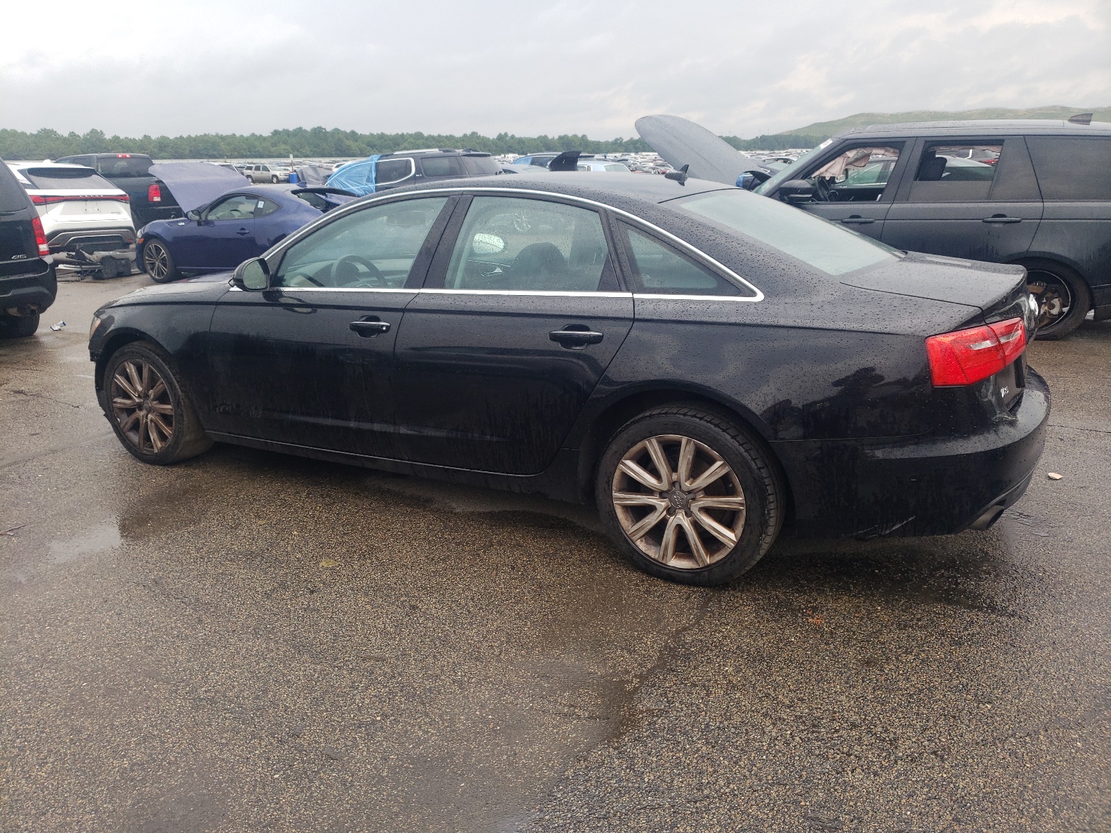 WAUGFAFCXDN015437 2013 Audi A6 Premium Plus