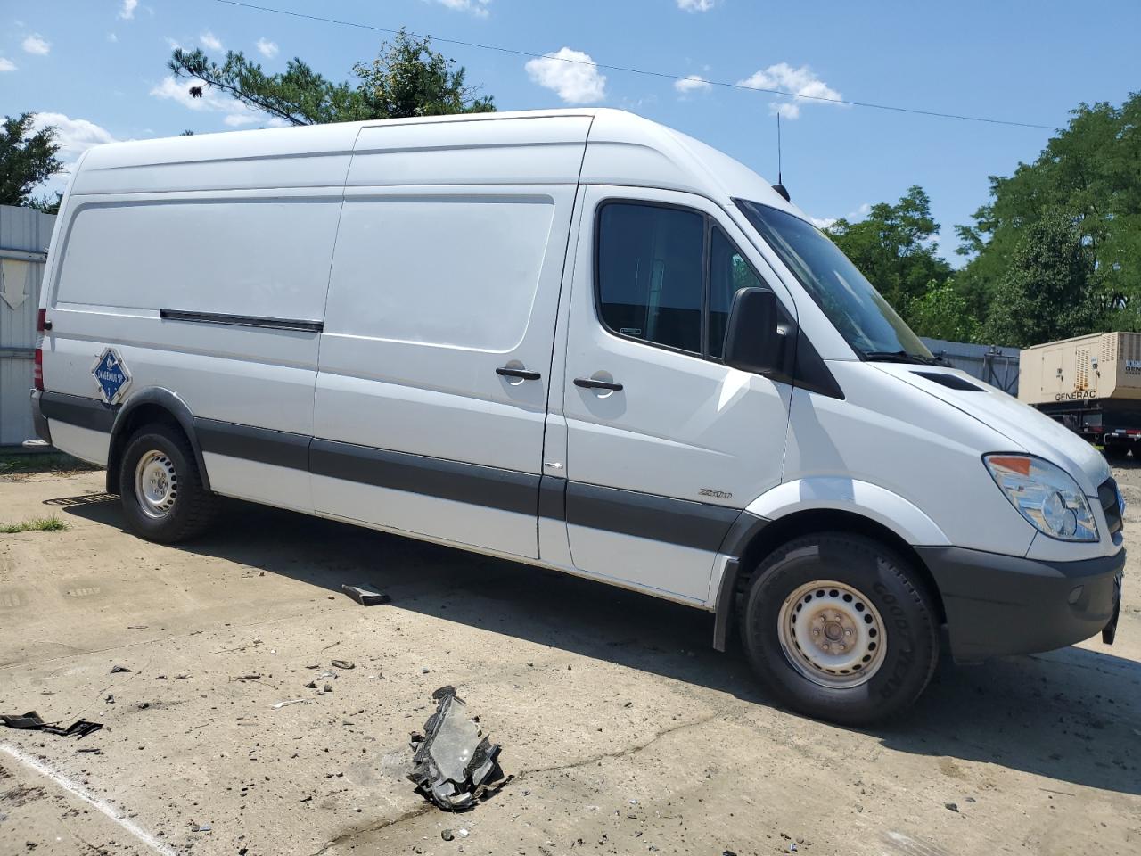 2011 Mercedes-Benz Sprinter 2500 VIN: WD3PE8CB6B5572167 Lot: 62076654