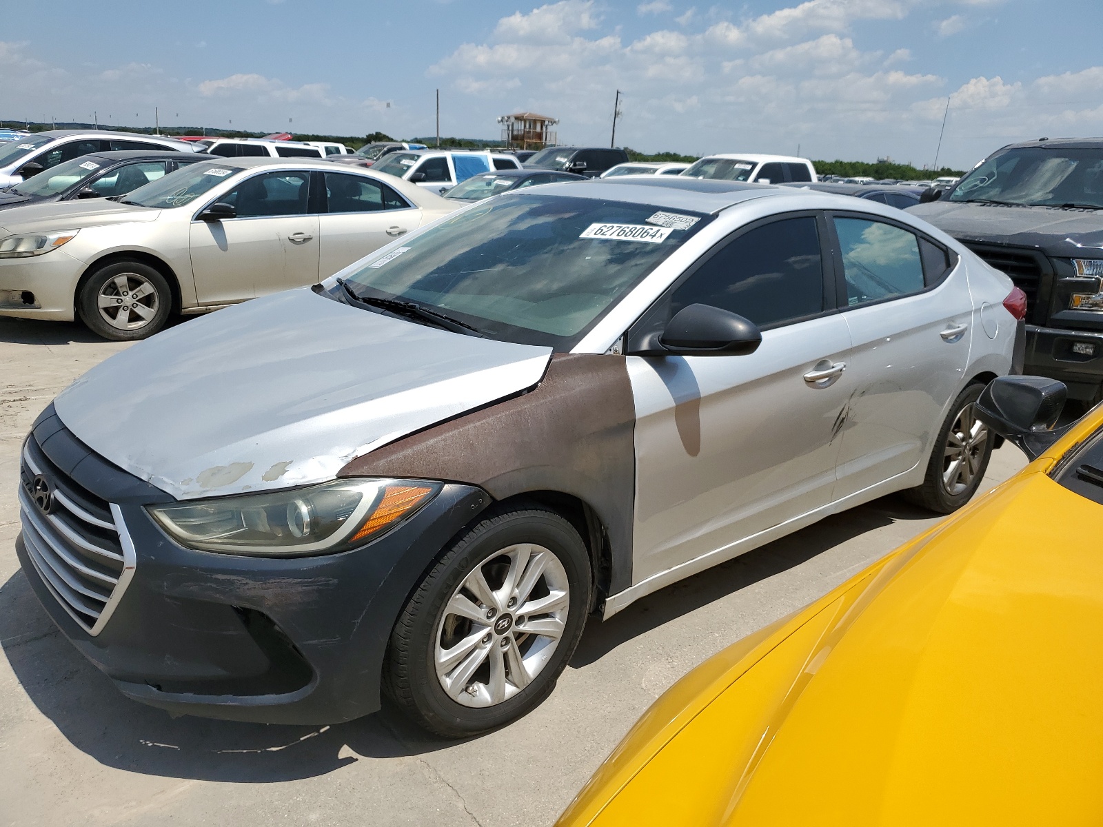 2018 Hyundai Elantra Sel vin: 5NPD84LF5JH229215