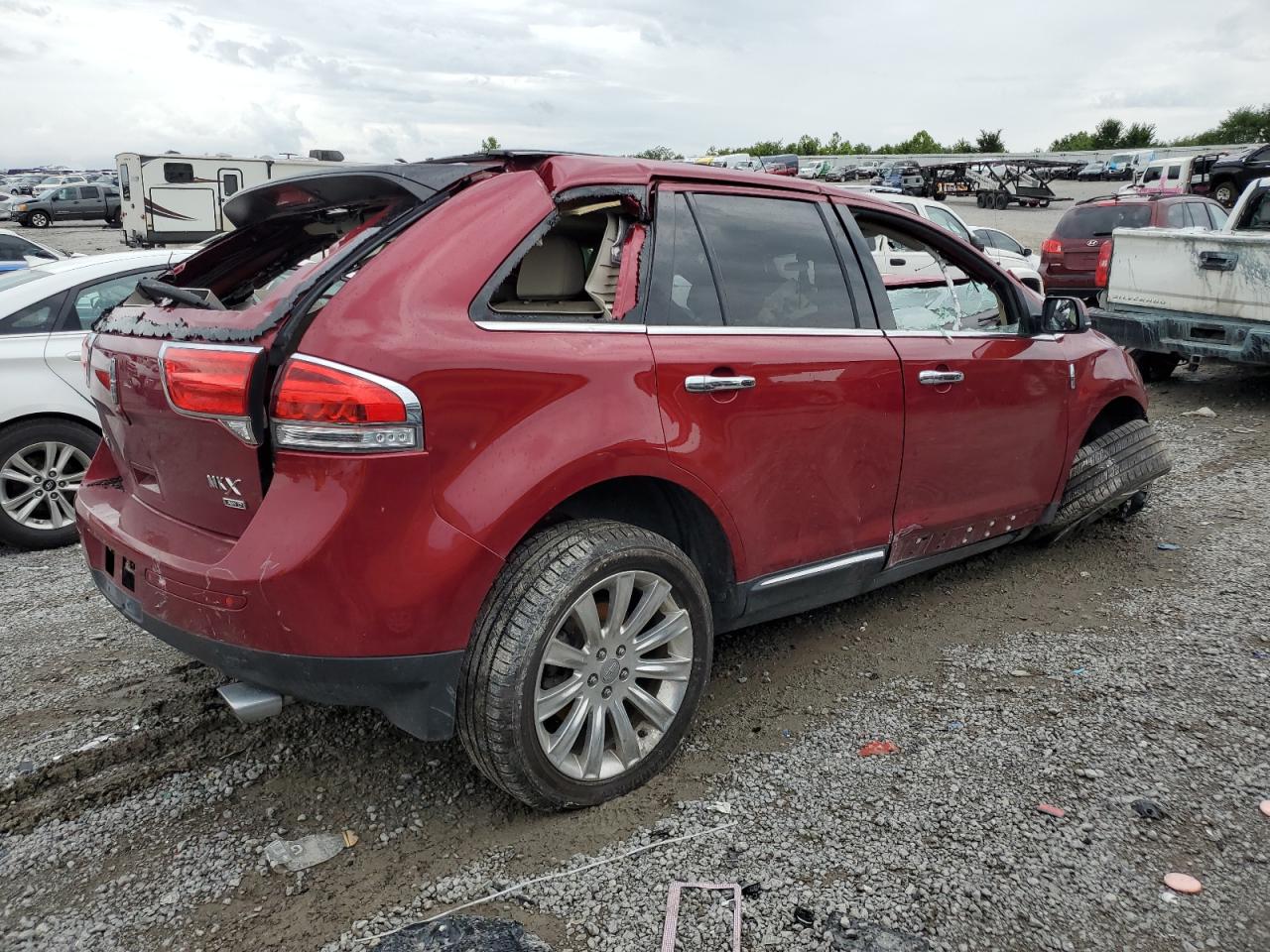 VIN 2LMDJ8JK2FBL23678 2015 LINCOLN MKX no.3