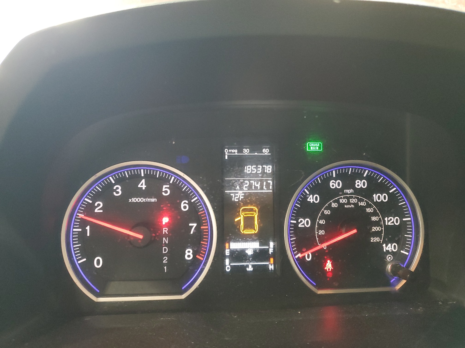 JHLRE48747C039705 2007 Honda Cr-V Exl