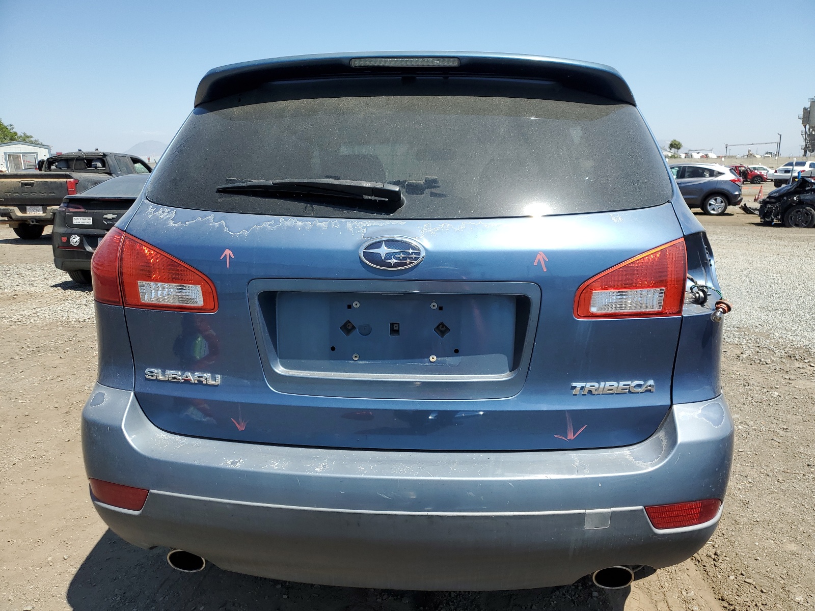 4S4WX96D784407074 2008 Subaru Tribeca