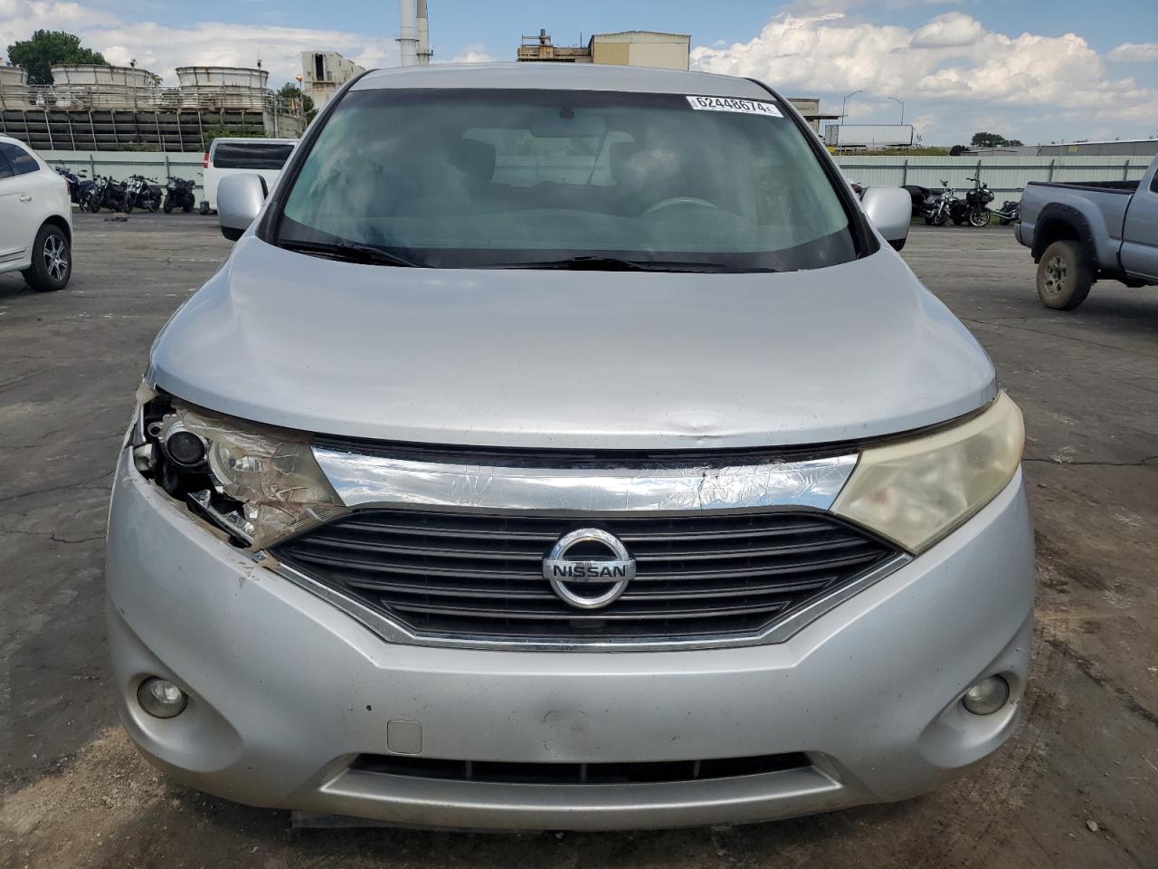 2013 Nissan Quest S VIN: JN8AE2KP6D9067039 Lot: 62448674