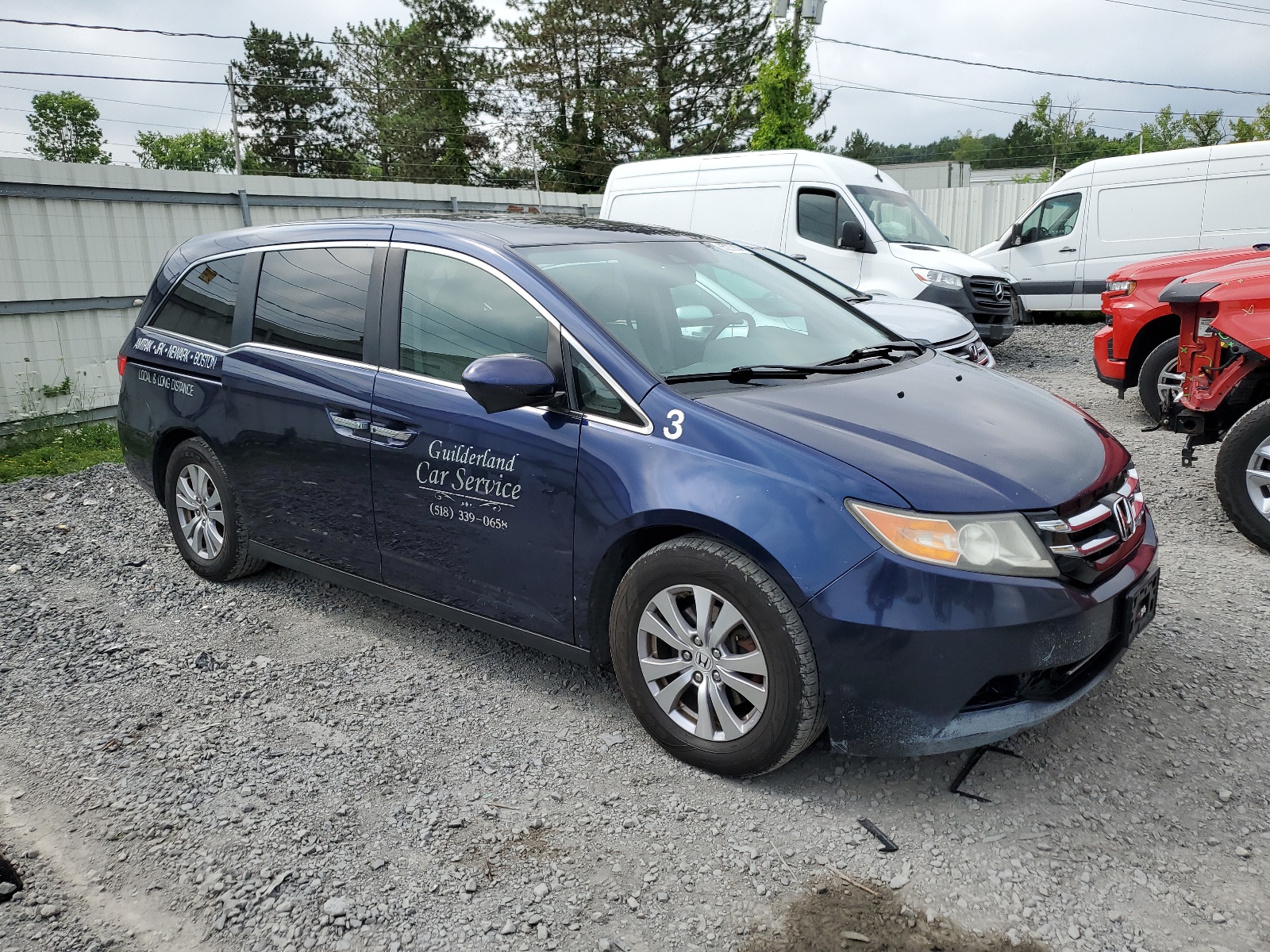 2016 Honda Odyssey Exl vin: 5FNRL5H68GB163446