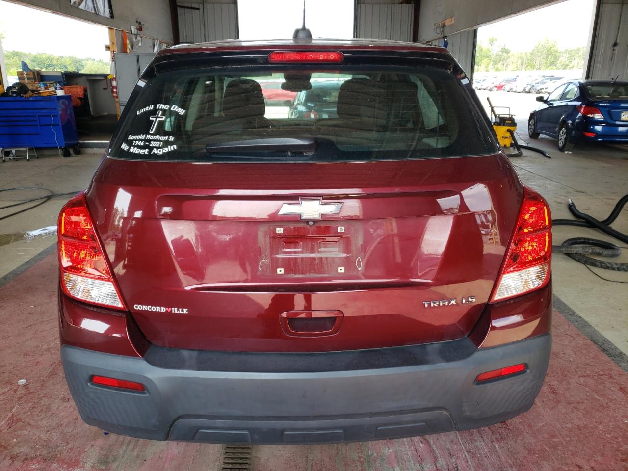 2016 Chevrolet Trax Ls VIN: 3GNCJKSB9GL175324 Lot: 63513644