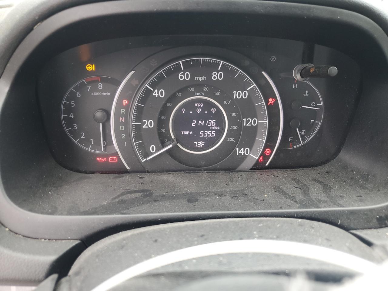 2012 Honda Cr-V Exl VIN: 2HKRM3H70CH514131 Lot: 64661654