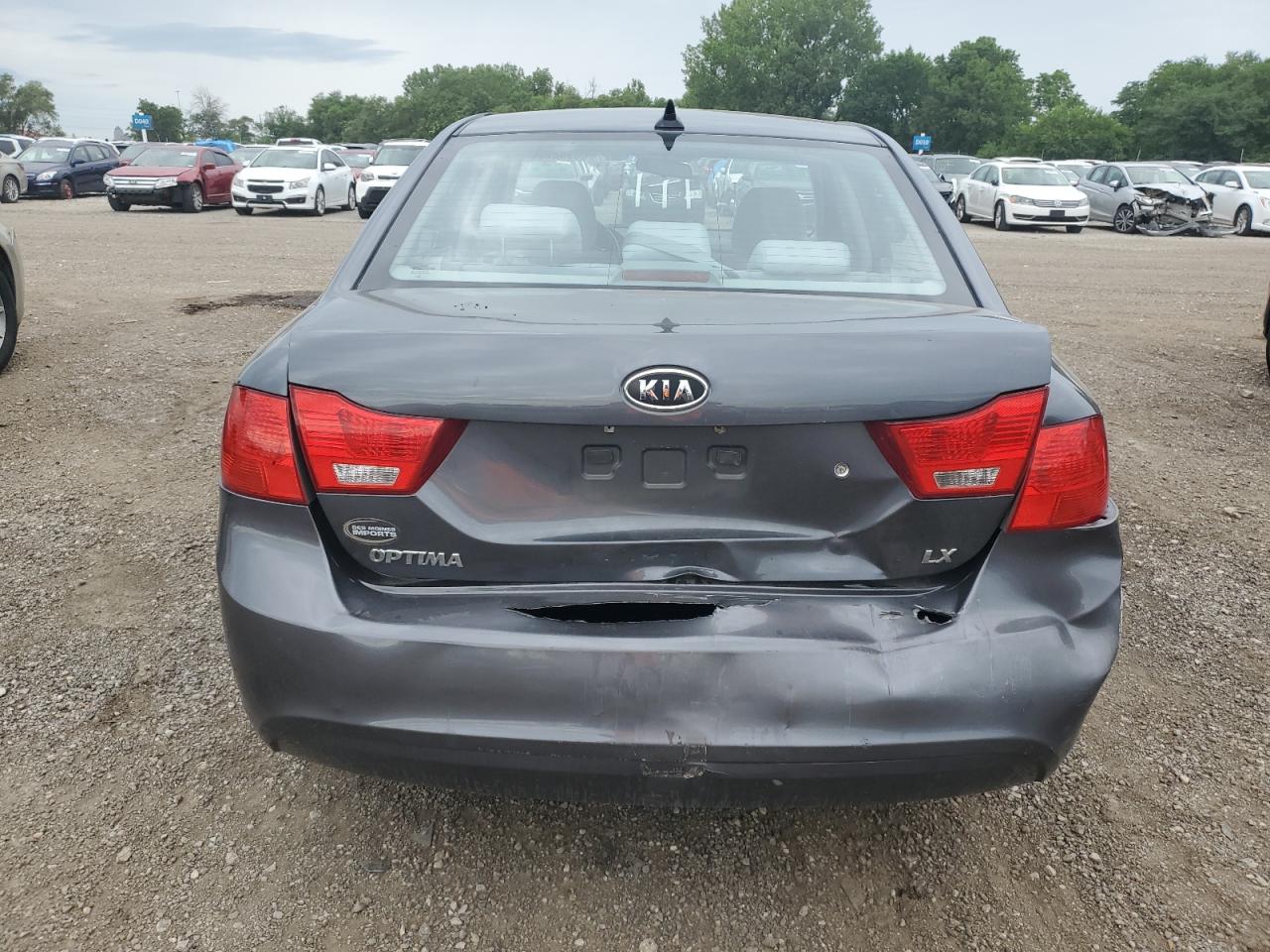 2009 Kia Optima Lx VIN: KNAGE228195295895 Lot: 60952734