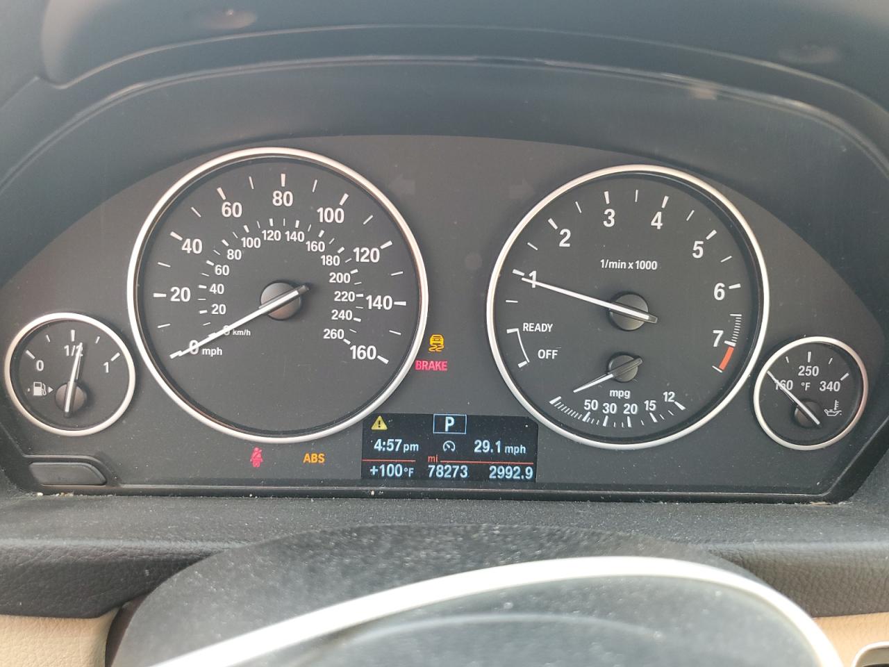 2015 BMW 328 I VIN: WBA3A5G56FNS89922 Lot: 62446474