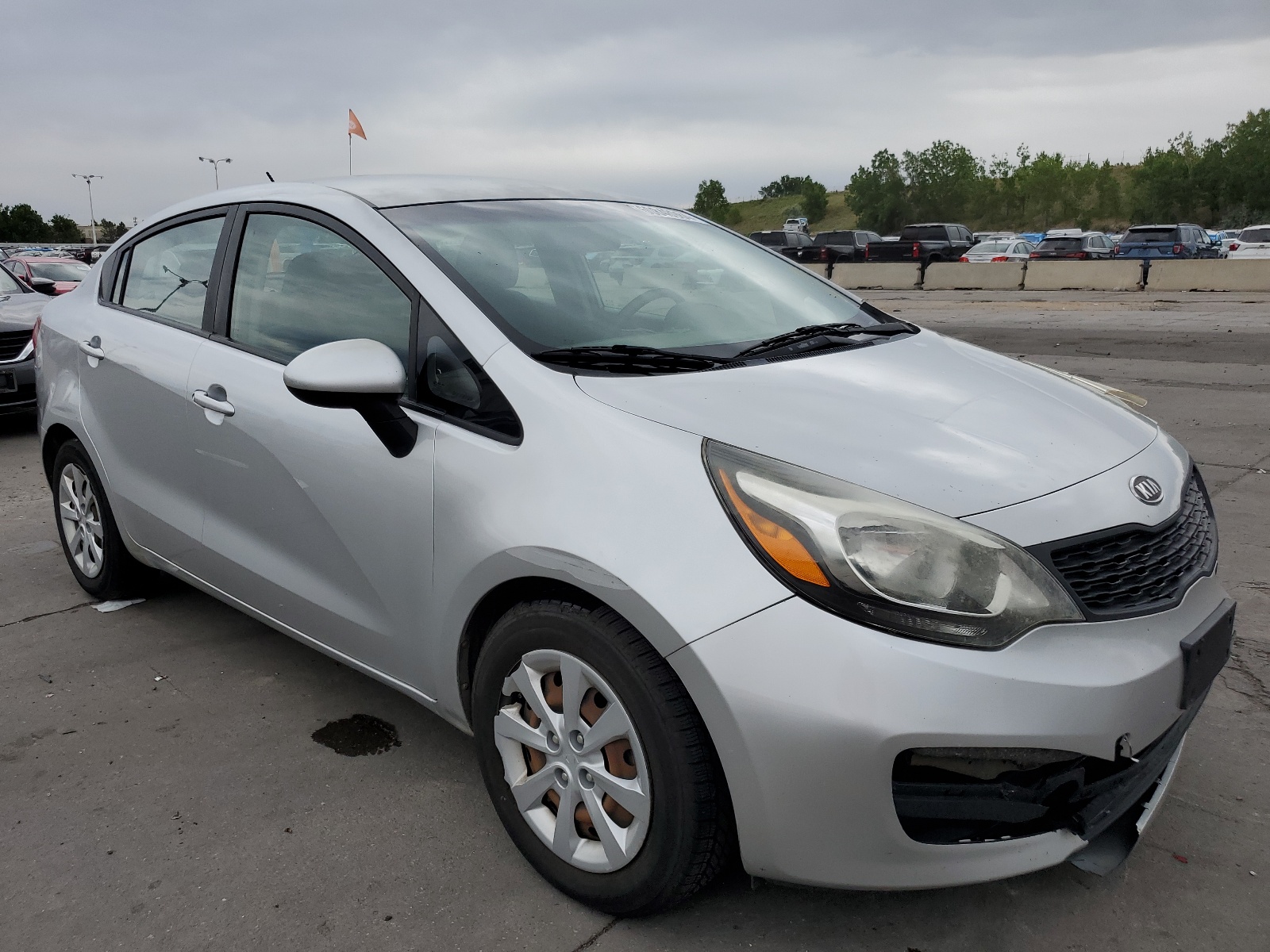 KNADM4A33C6044613 2012 Kia Rio Lx