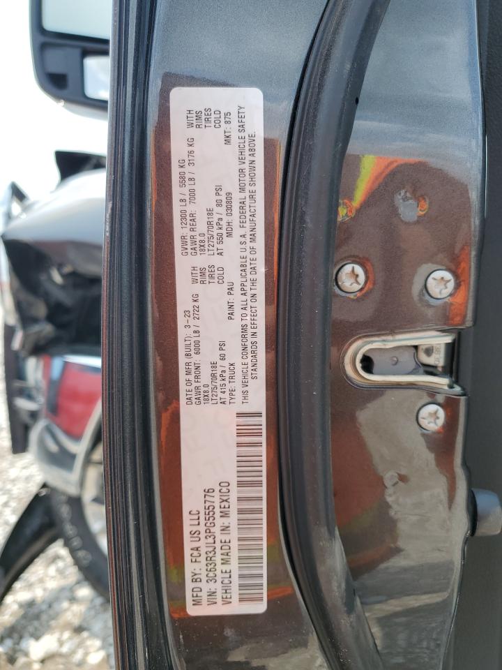 2023 Ram 3500 Laramie VIN: 3C63R3JL3PG555776 Lot: 57619734