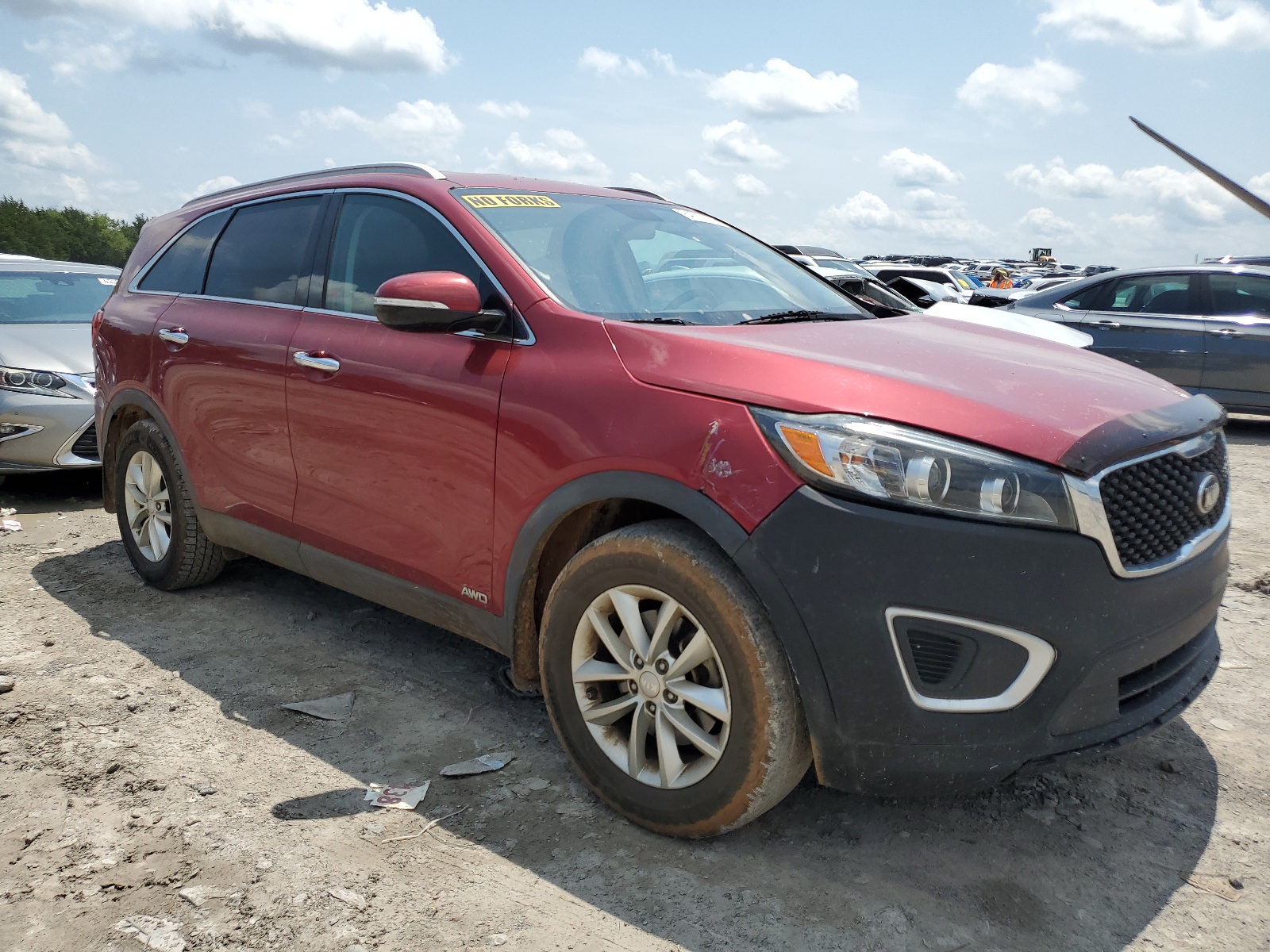 2017 Kia Sorento Lx vin: 5XYPGDA37HG259102