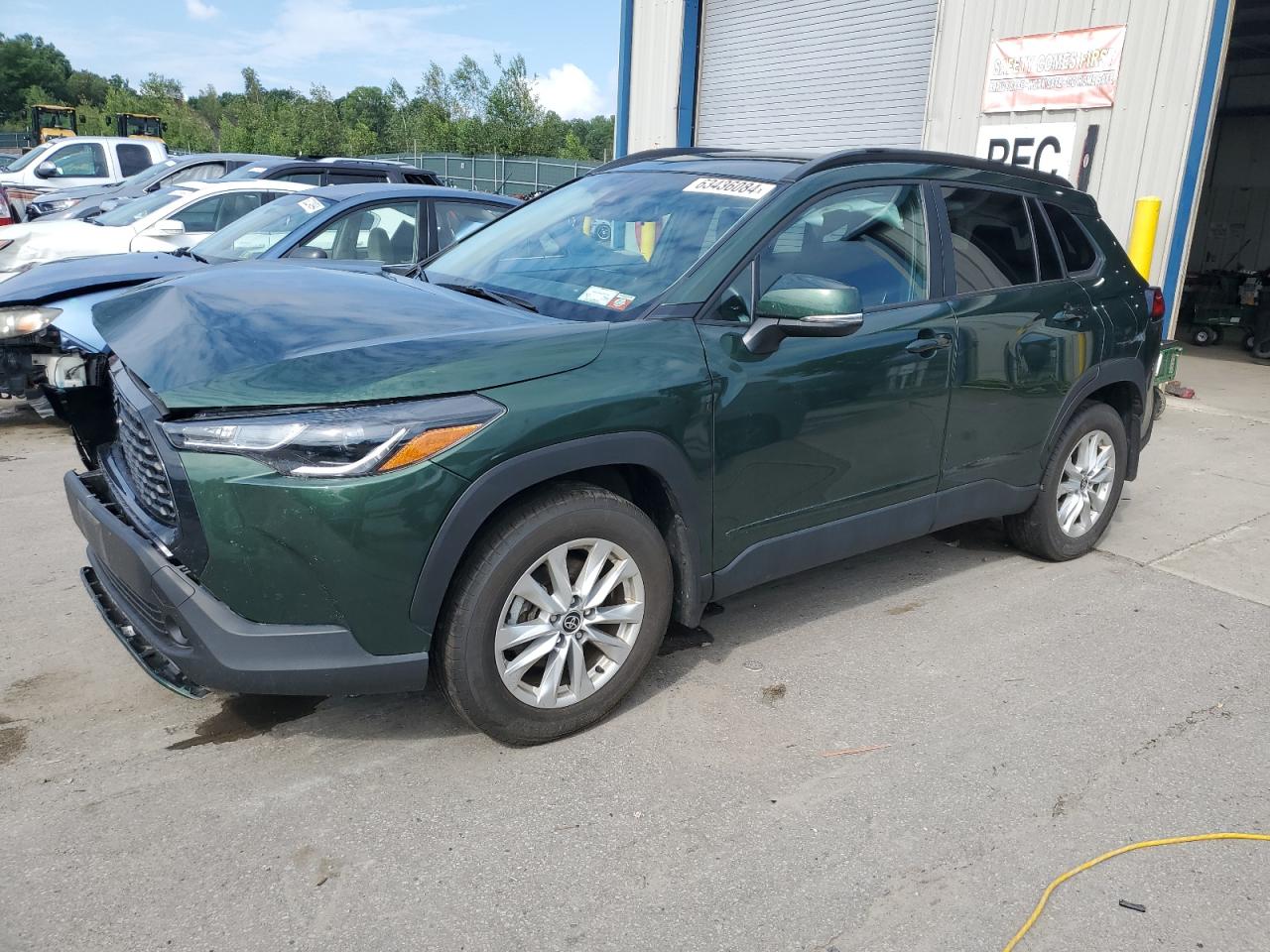 2022 Toyota Corolla Cross Le VIN: 7MUCAABG6NV036926 Lot: 63436084