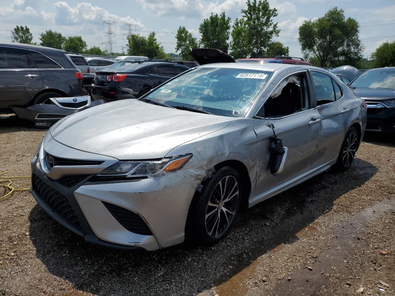 4T1B11HK6KU192808 2019 TOYOTA CAMRY - Image 1