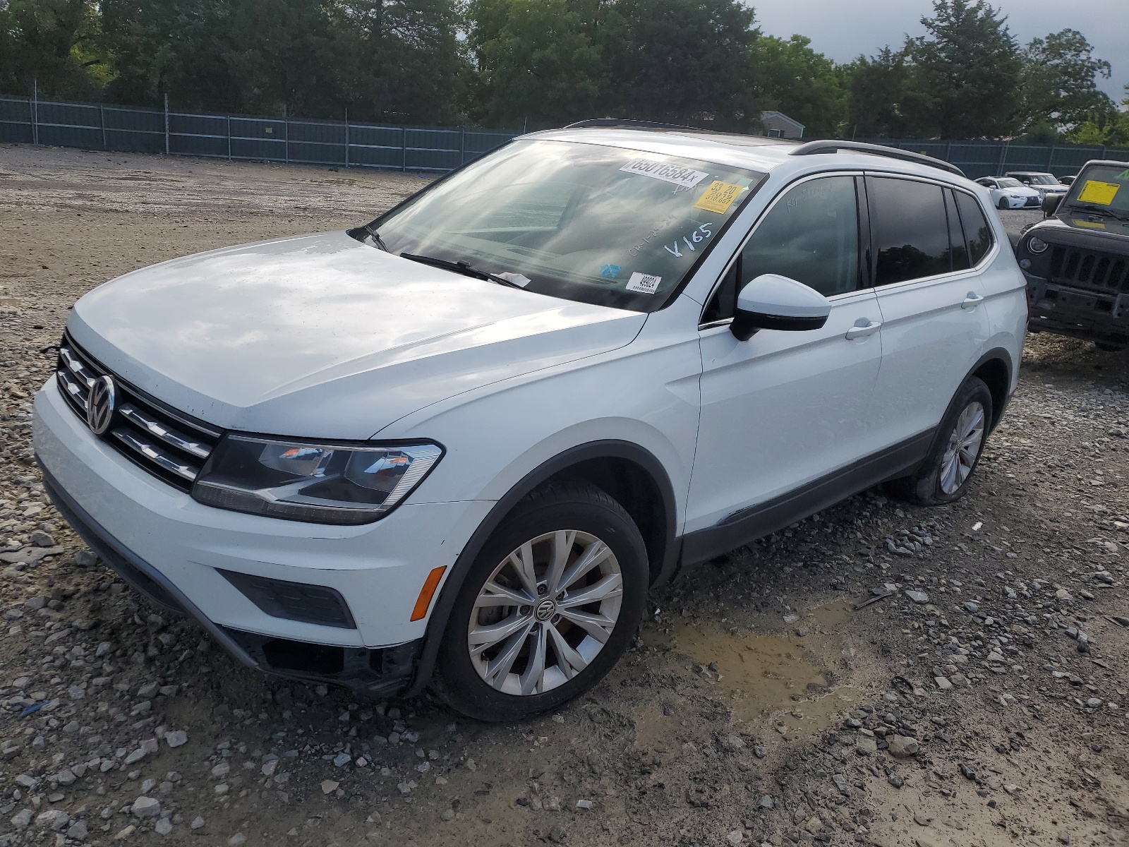 2019 Volkswagen Tiguan Se vin: 3VV2B7AX5KM044844