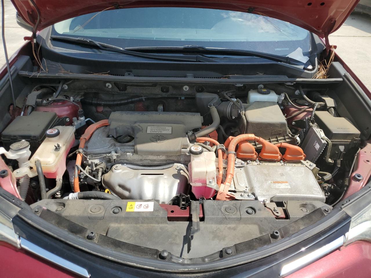 JTMRJREV4JD186424 2018 Toyota Rav4 Hv Le