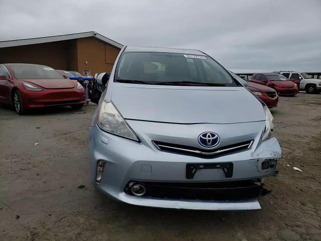  TOYOTA PRIUS 2012 Сріблястий