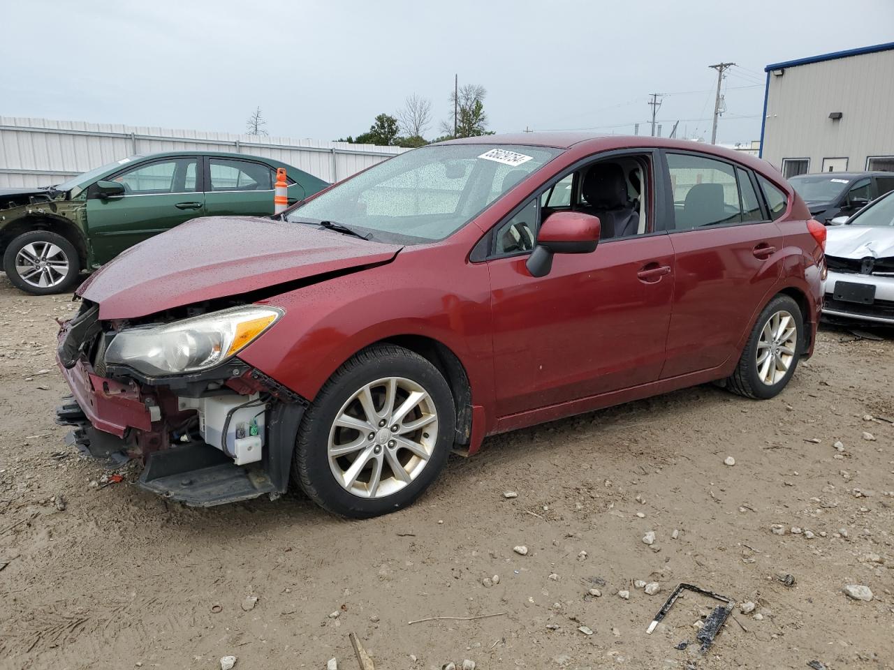 2012 Subaru Impreza Premium VIN: JF1GPAC67CH240013 Lot: 65029754