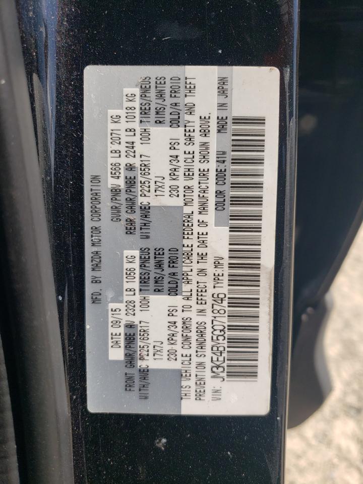 2016 Mazda Cx-5 Sport VIN: JM3KE4BY5G0718746 Lot: 61311274