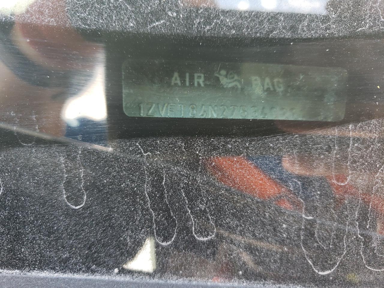 2007 Ford Mustang VIN: 1ZVFT84N275340864 Lot: 63036964