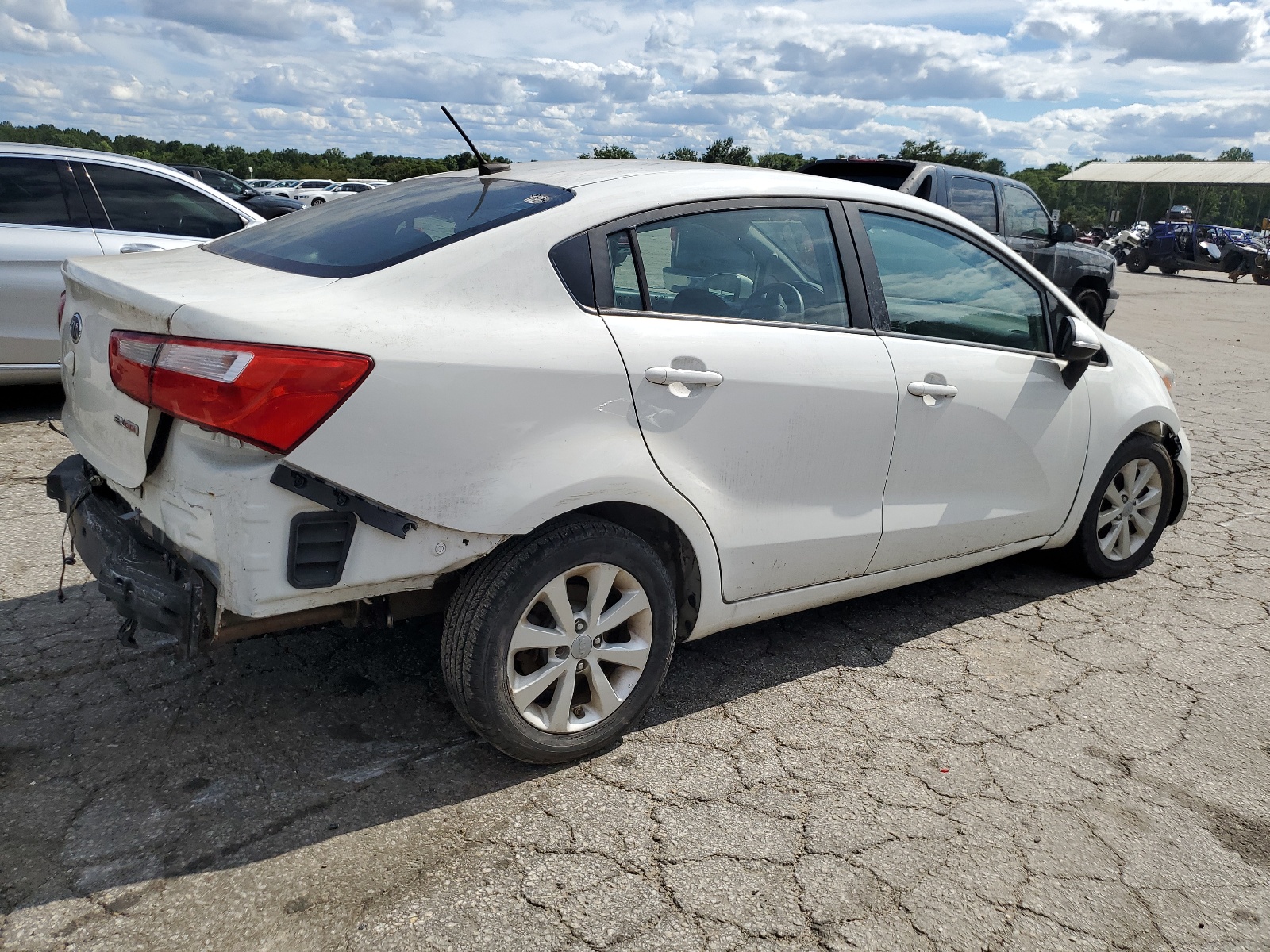 2012 Kia Rio Ex vin: KNADN4A3XC6089576