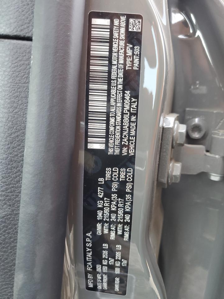 2020 Jeep Renegade Latitude VIN: ZACNJABB6LPM06464 Lot: 63276284