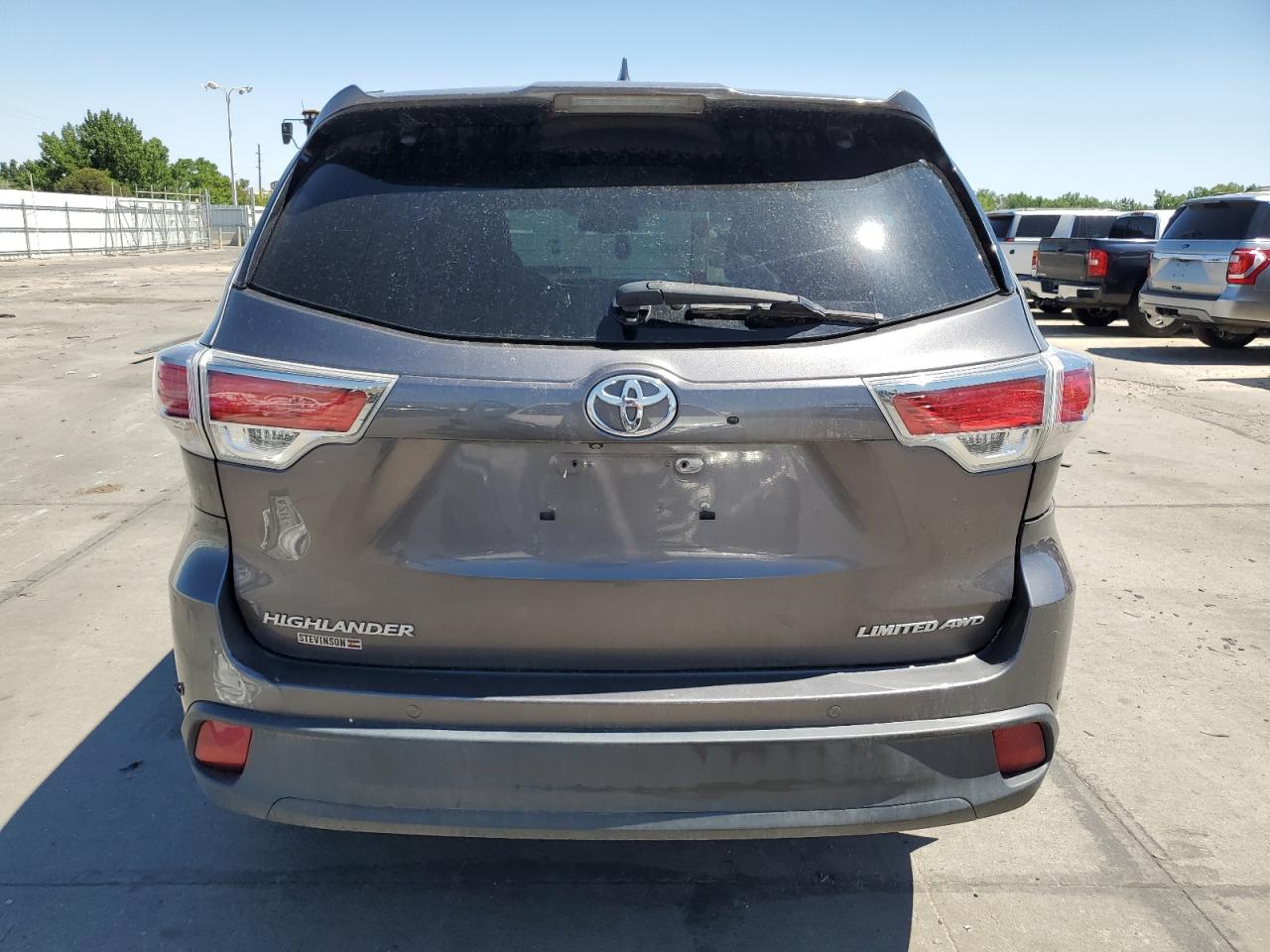 2016 Toyota Highlander Limited VIN: 5TDDKRFH8GS331316 Lot: 62108764